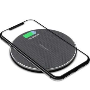 2 Pack Universal 10W Aluminum Wireless Charger With 1M Cable