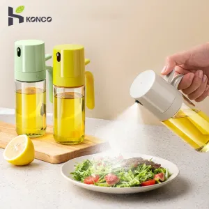 250ml Oil Spray Bottle Glass Dispensers for Barbecue Air Frying Pan Camping Soy Sauce Vinegar Olive Oil Sprayer Mister