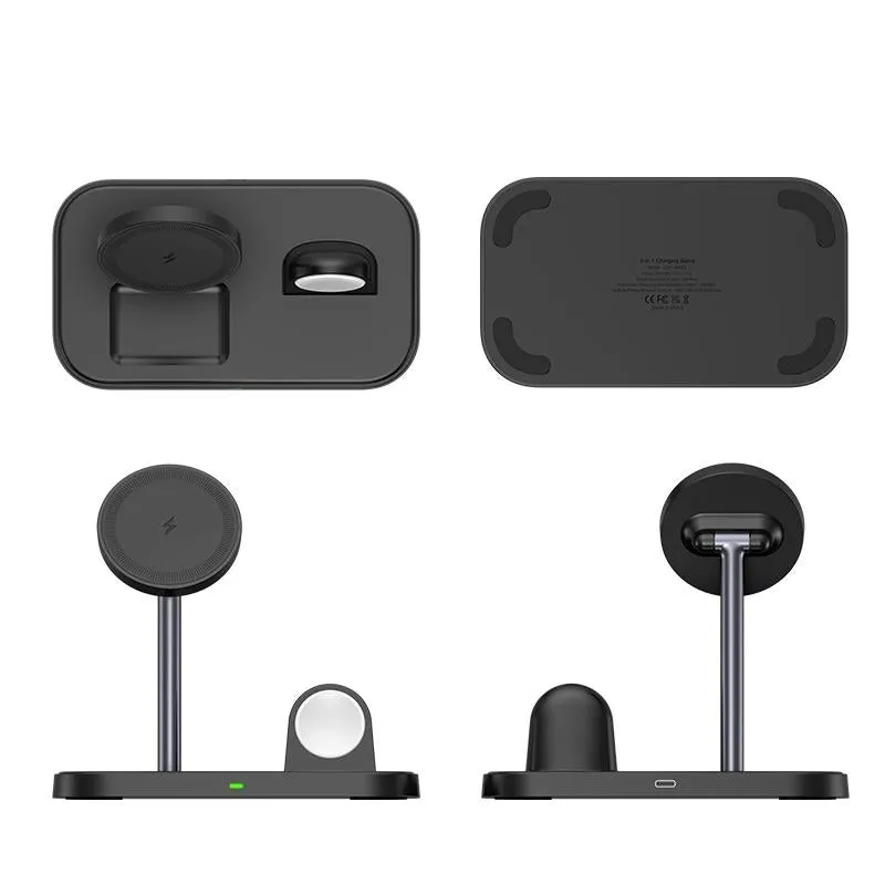 3 In 1 Magnetic Wireless Charger For Iphone & Airpods
