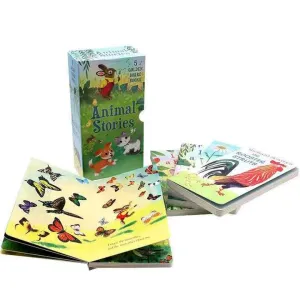5 كتب مدرسية قصص حيوانات أنا أرنب يكبر كتب . Wholesale 5 Animal Story Books I Am a Growing Up