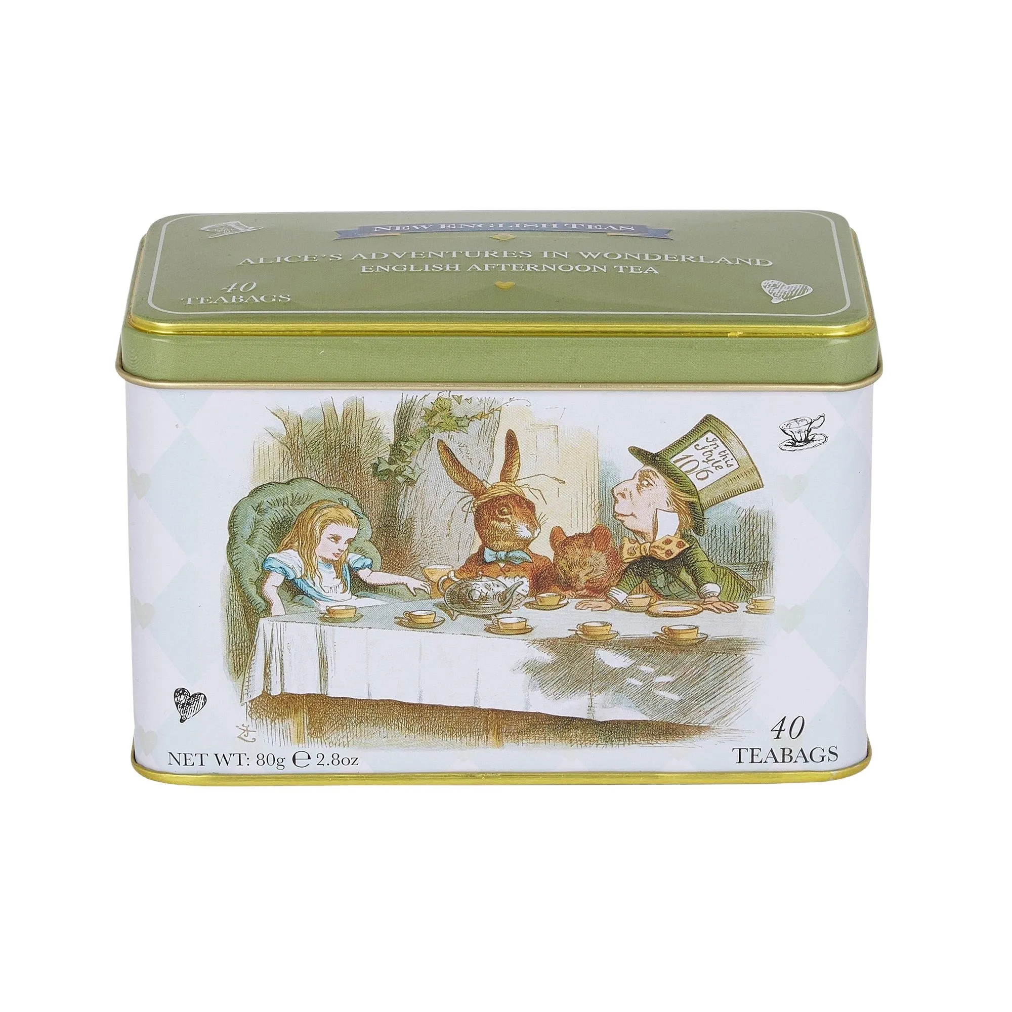 Alice In Wonderland Tea Tin