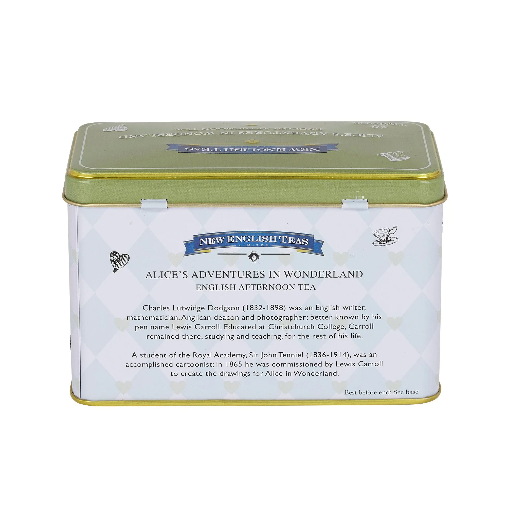 Alice In Wonderland Tea Tin