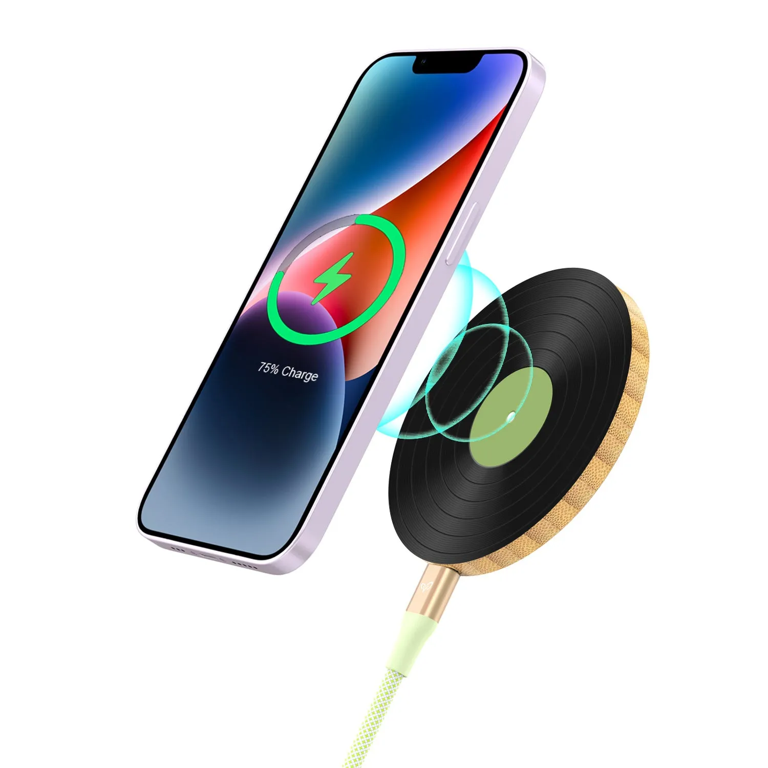 Amplify - Bamboo Wireless Charger