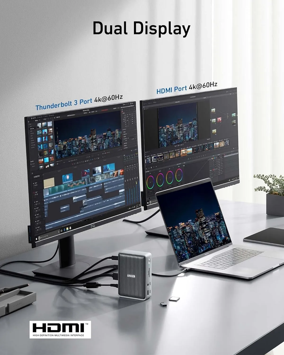 Anker 577 Docking Station (13-in-1, Thunderbolt 3)