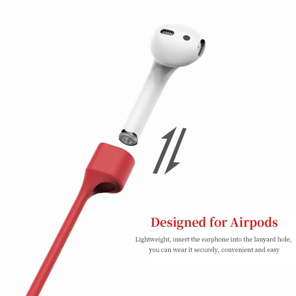 Anti-drop Silicone Anti-lost Rope for Apple Airpods 3 3rd Generation, Oppo, Enco M31 Tws Magnetic Lanyard Cables
