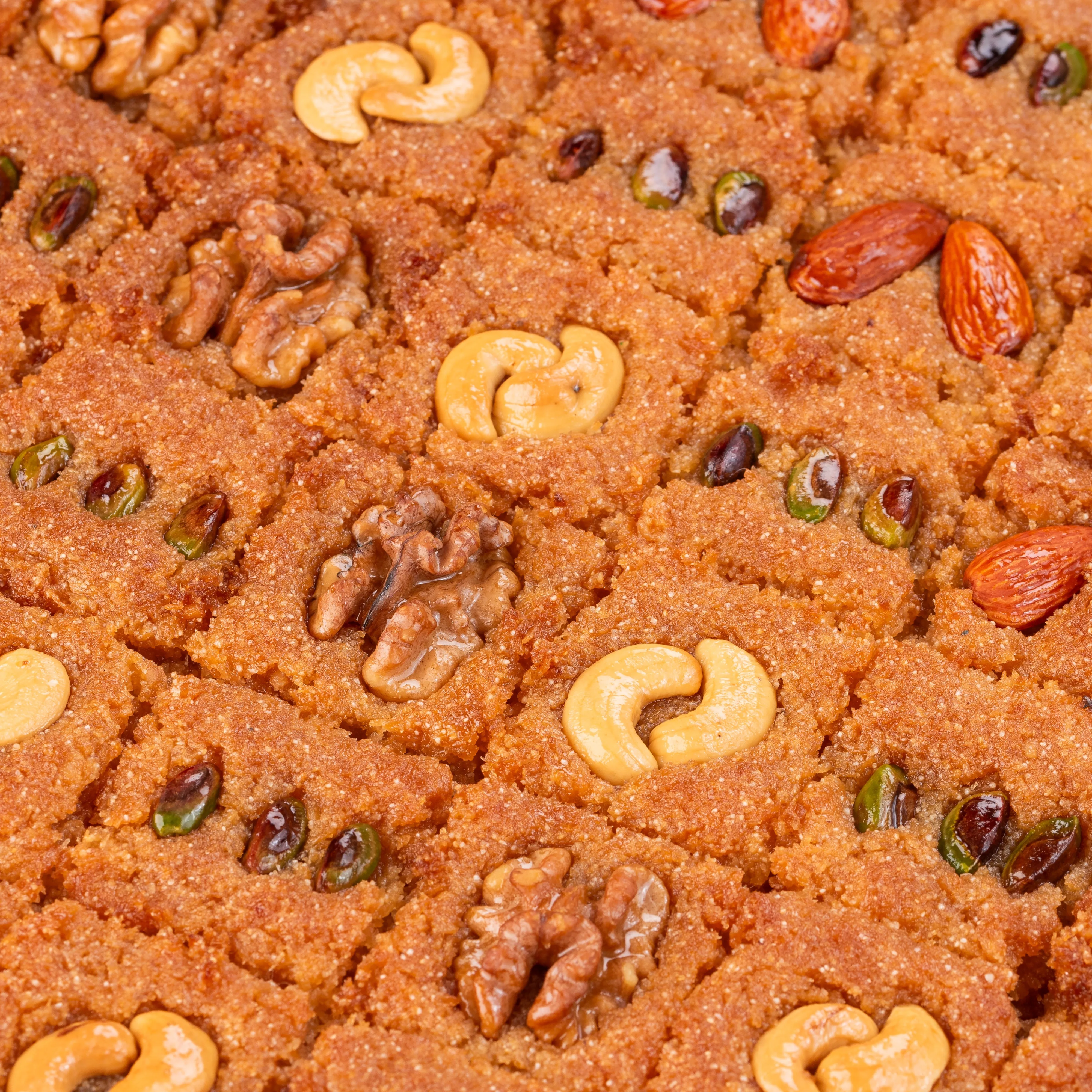 Assorted Basbousa Box (Egyptian Cake) - 300 gm