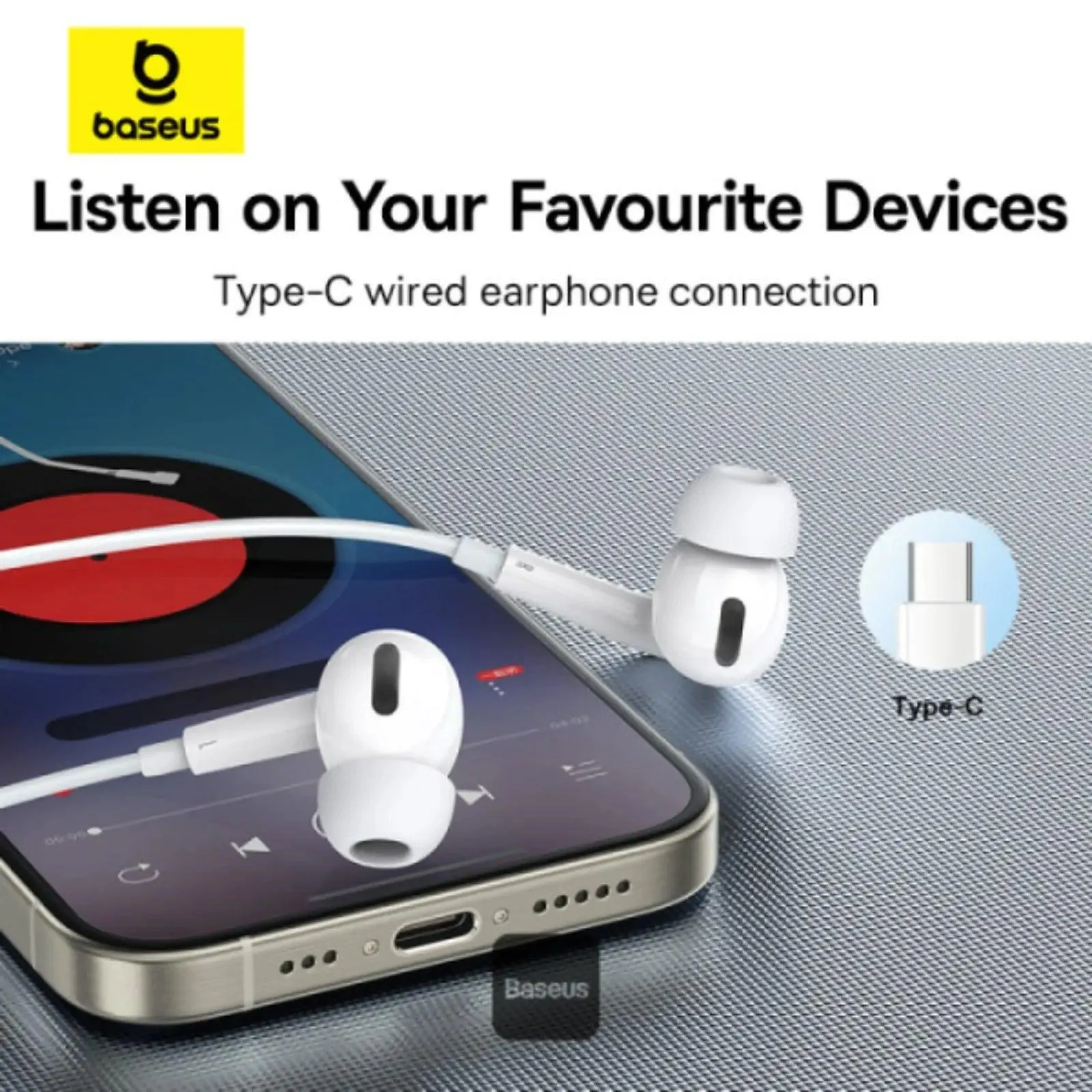 Baseus Encok CZ18 Wired Earphones