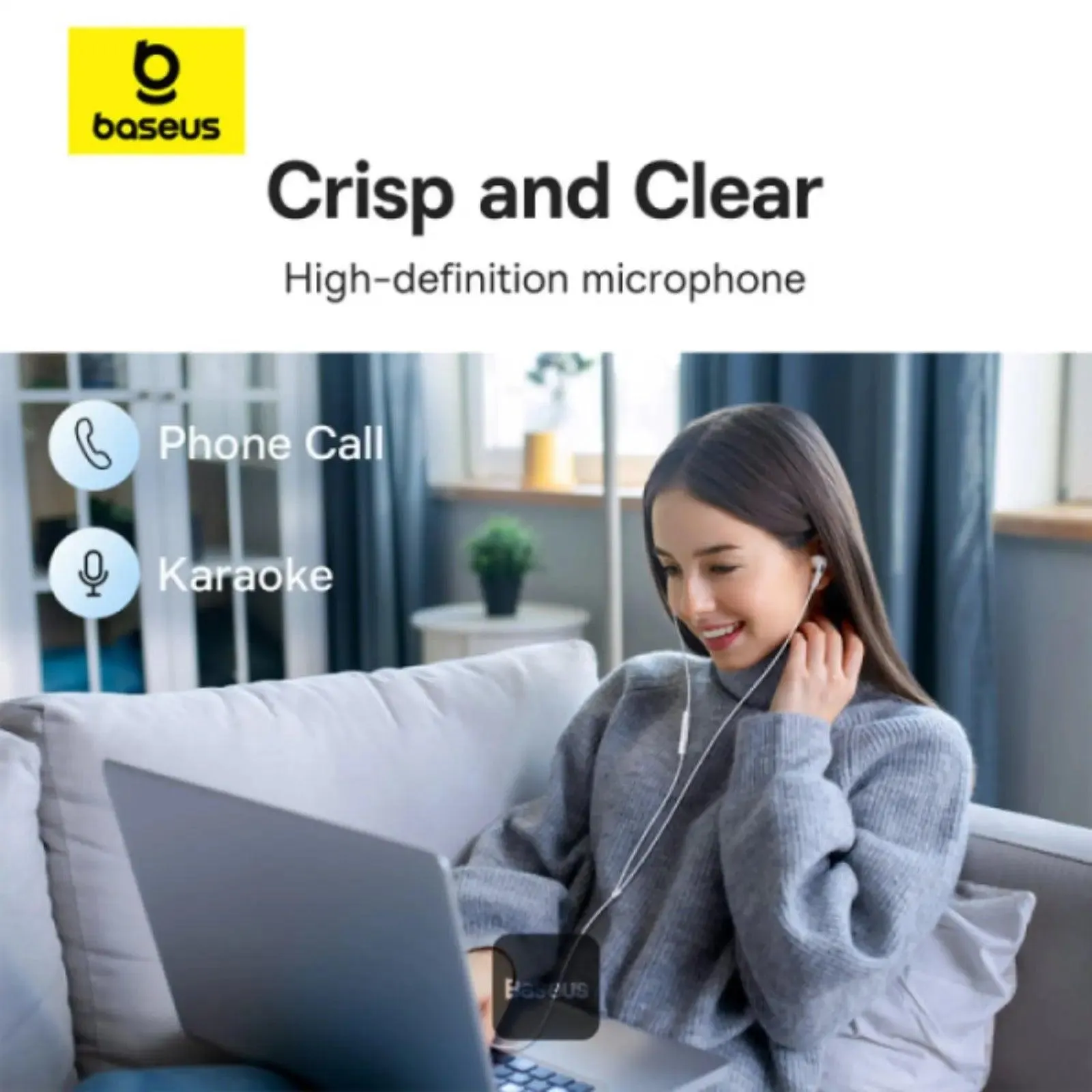 Baseus Encok CZ18 Wired Earphones