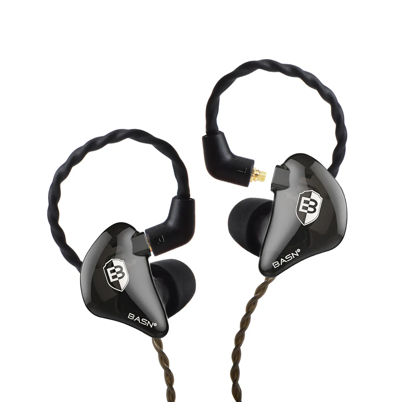 BASN Bsinger 2nd Generation In Ear Monitor Headphones (Brown)