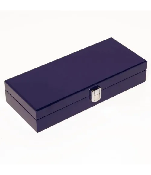 Blue Lacquer Poker Set