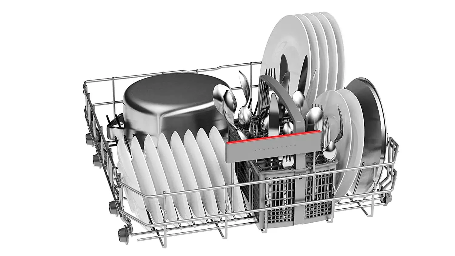 Bosch SMS6ITW00I 13 Place Settings WiFi Enabled Dishwasher  White | Home Connect, EcoSilence Drive, Extra Dry, Ideal for Indian Kitchens
