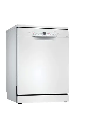 Bosch SMS6ITW00I 13 Place Settings WiFi Enabled Dishwasher  White | Home Connect, EcoSilence Drive, Extra Dry, Ideal for Indian Kitchens
