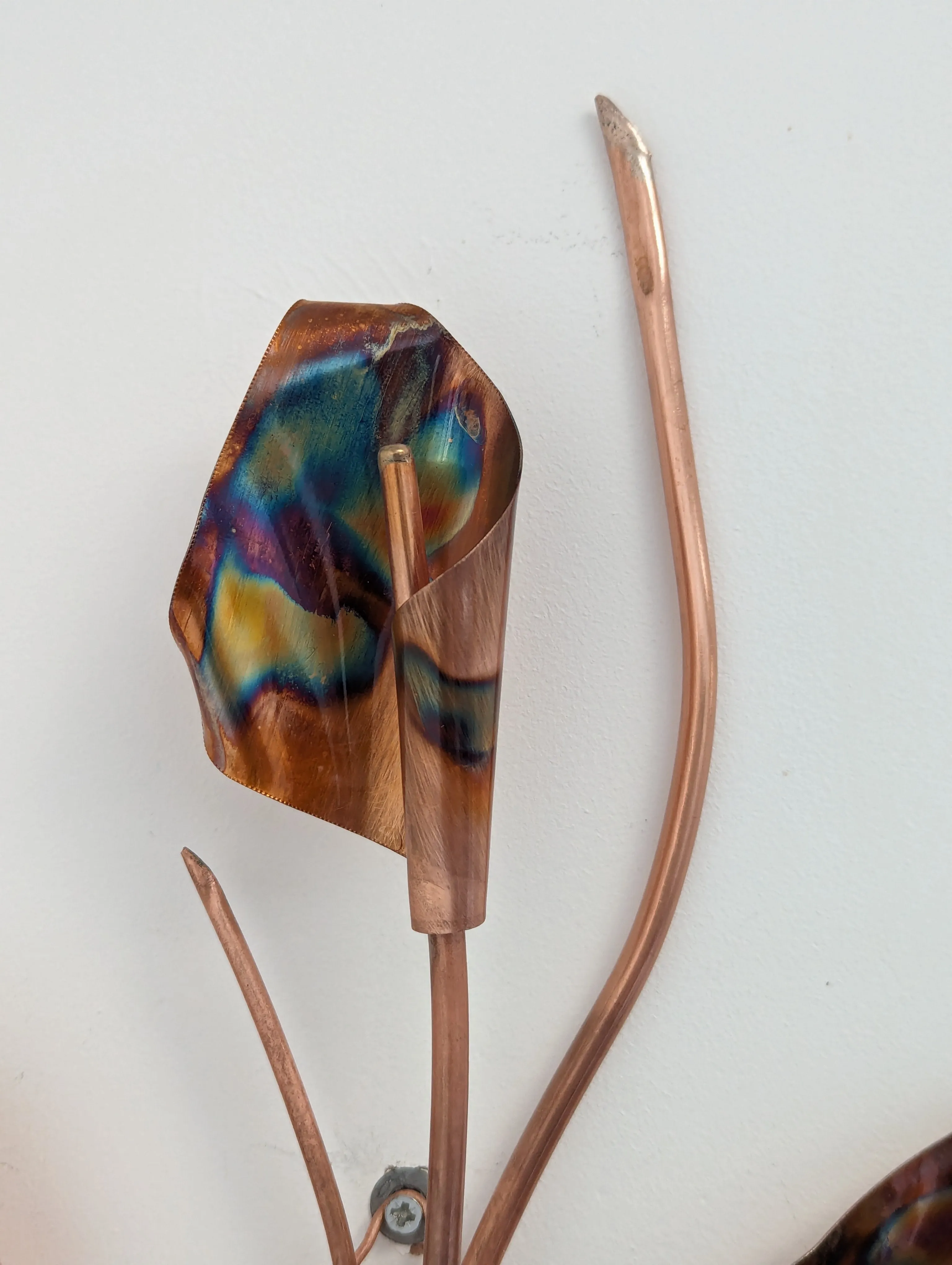 Calla lily wall hanging