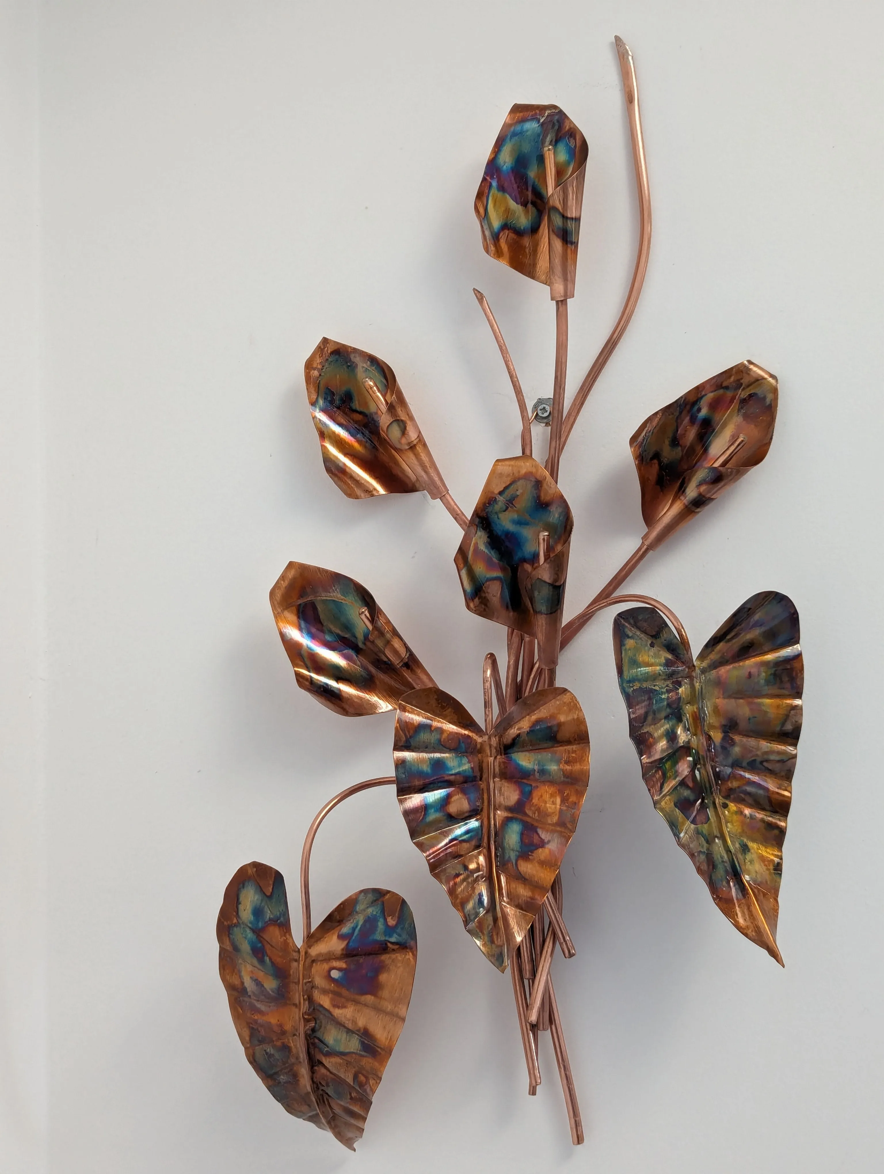 Calla lily wall hanging