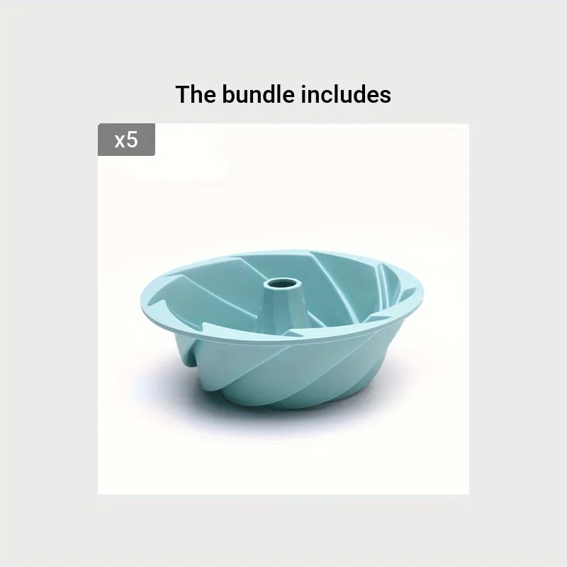 European Grade Silicone Fluted Cake Pan Bake Delectable Delights