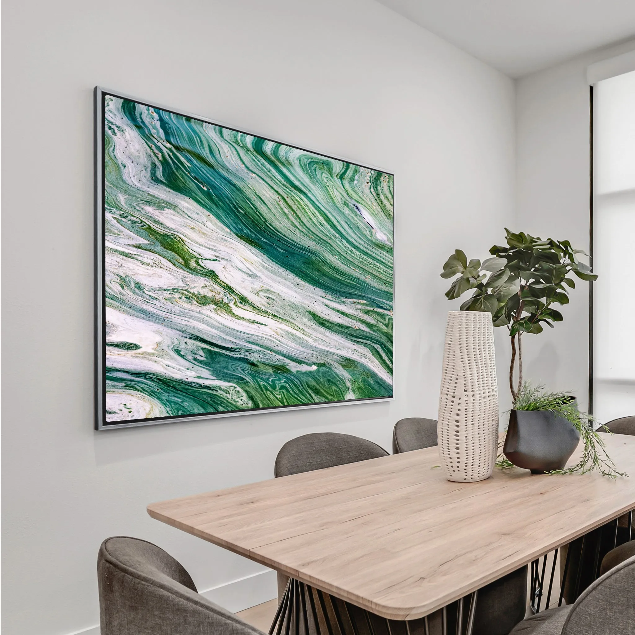 Flowing River Custom Art
