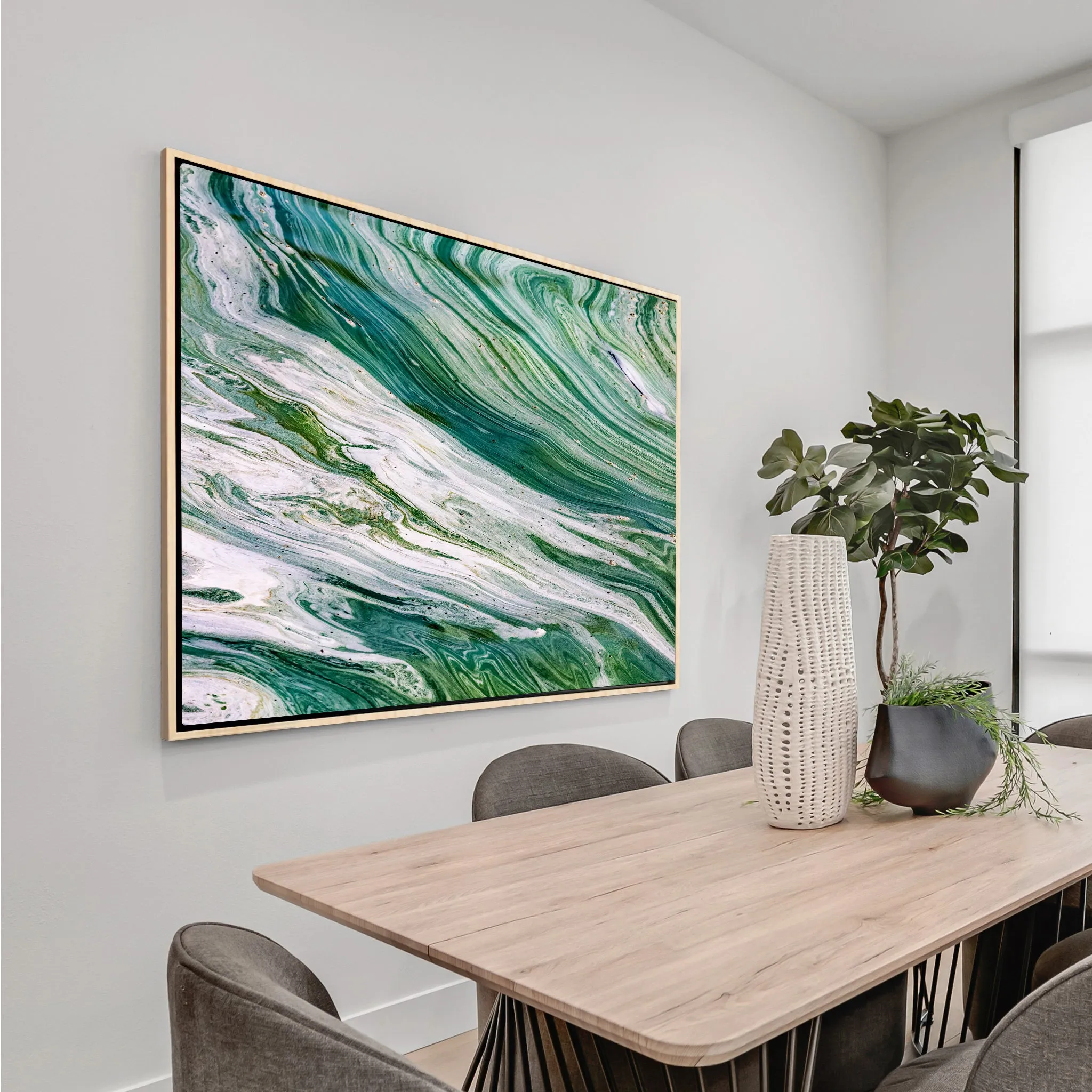 Flowing River Custom Art