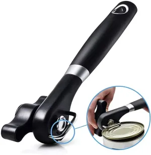 Food Grade Stainless Steel Can Opener Safe Cutting Edge Handheld Tool for Kitchen Restaurant