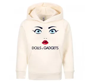 Hoodie crema Dolls & Gadgets -Nil & Mon
