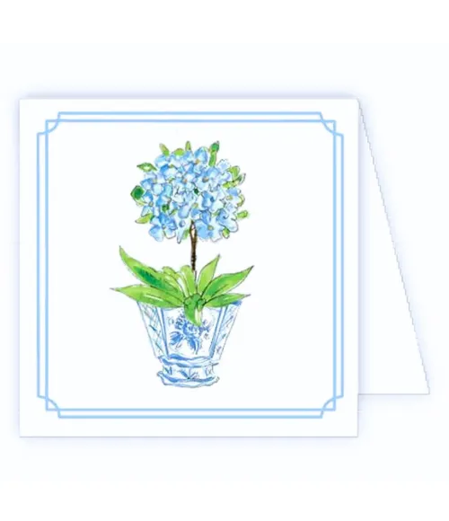 Hydrangea Enclosure Card