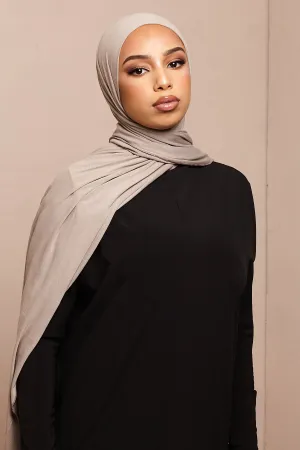 Latte Soft Bamboo Jersey Hijab