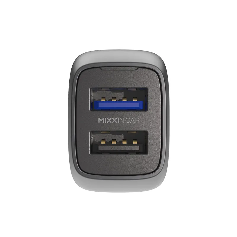 MIXX CHARGEPORT 2 USB PORT CAR CHARGER