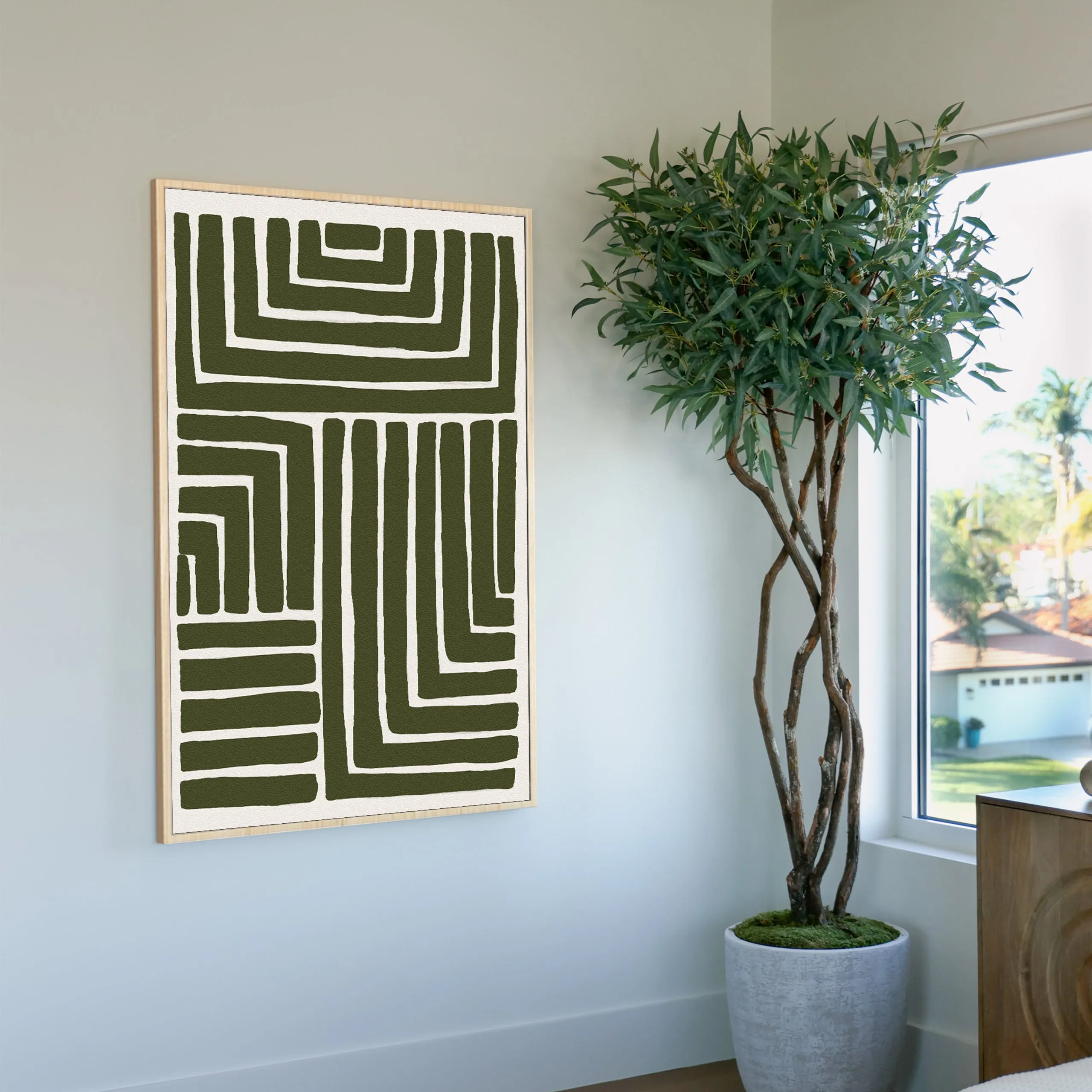 Nature's Maze Custom Art