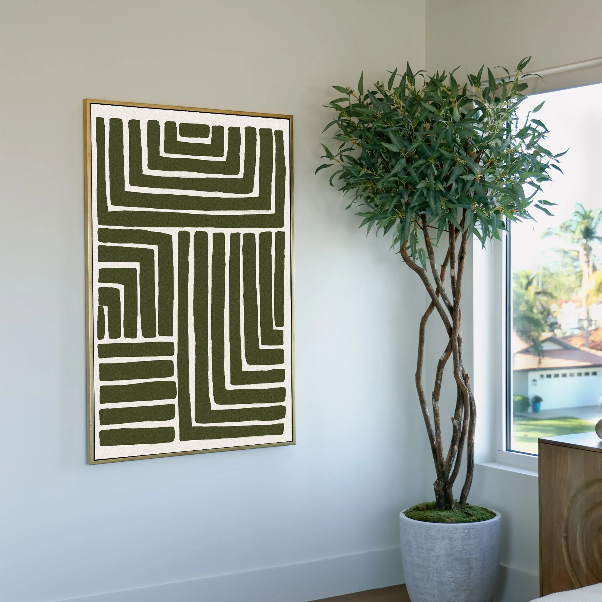 Nature's Maze Custom Art