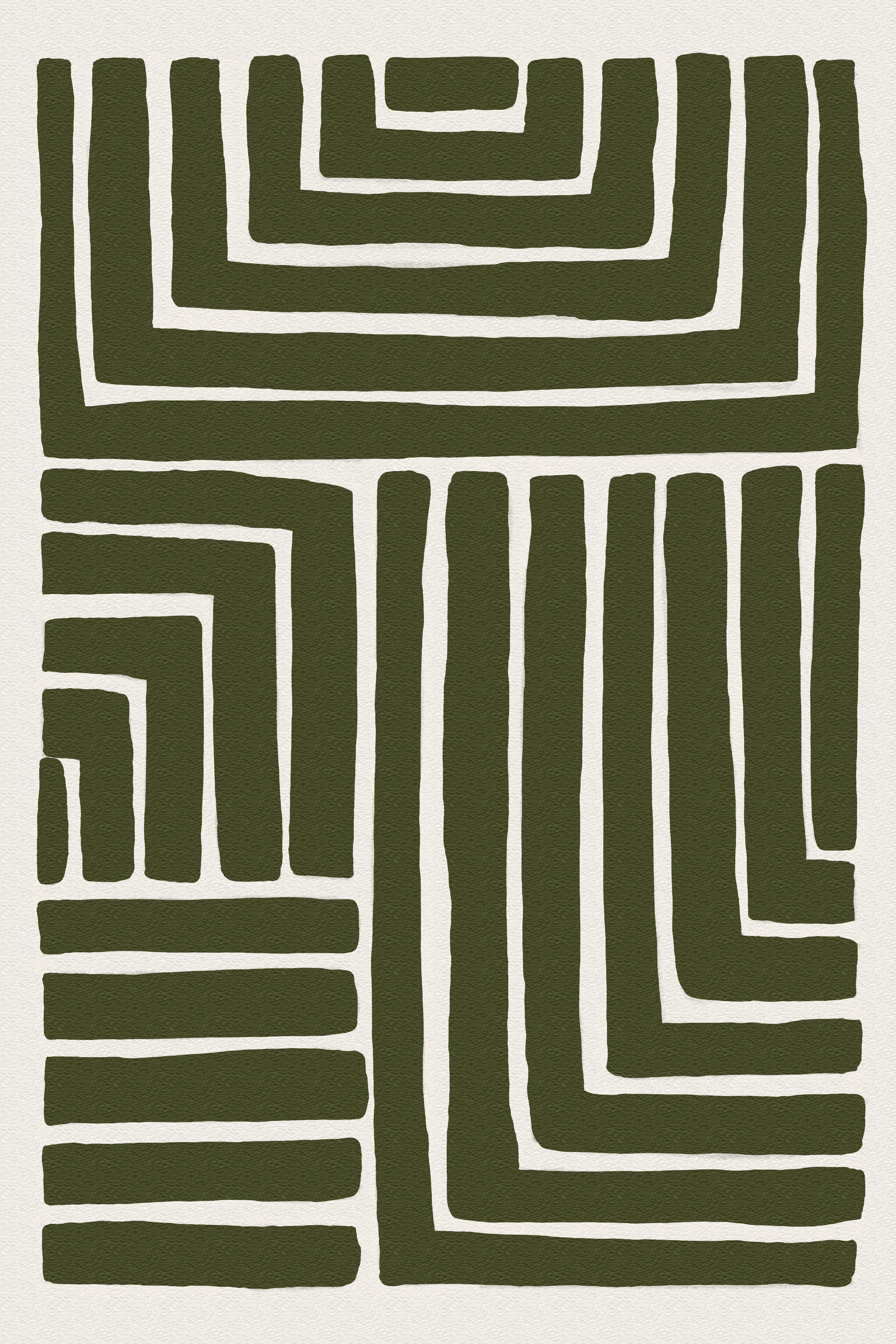 Nature's Maze Custom Art