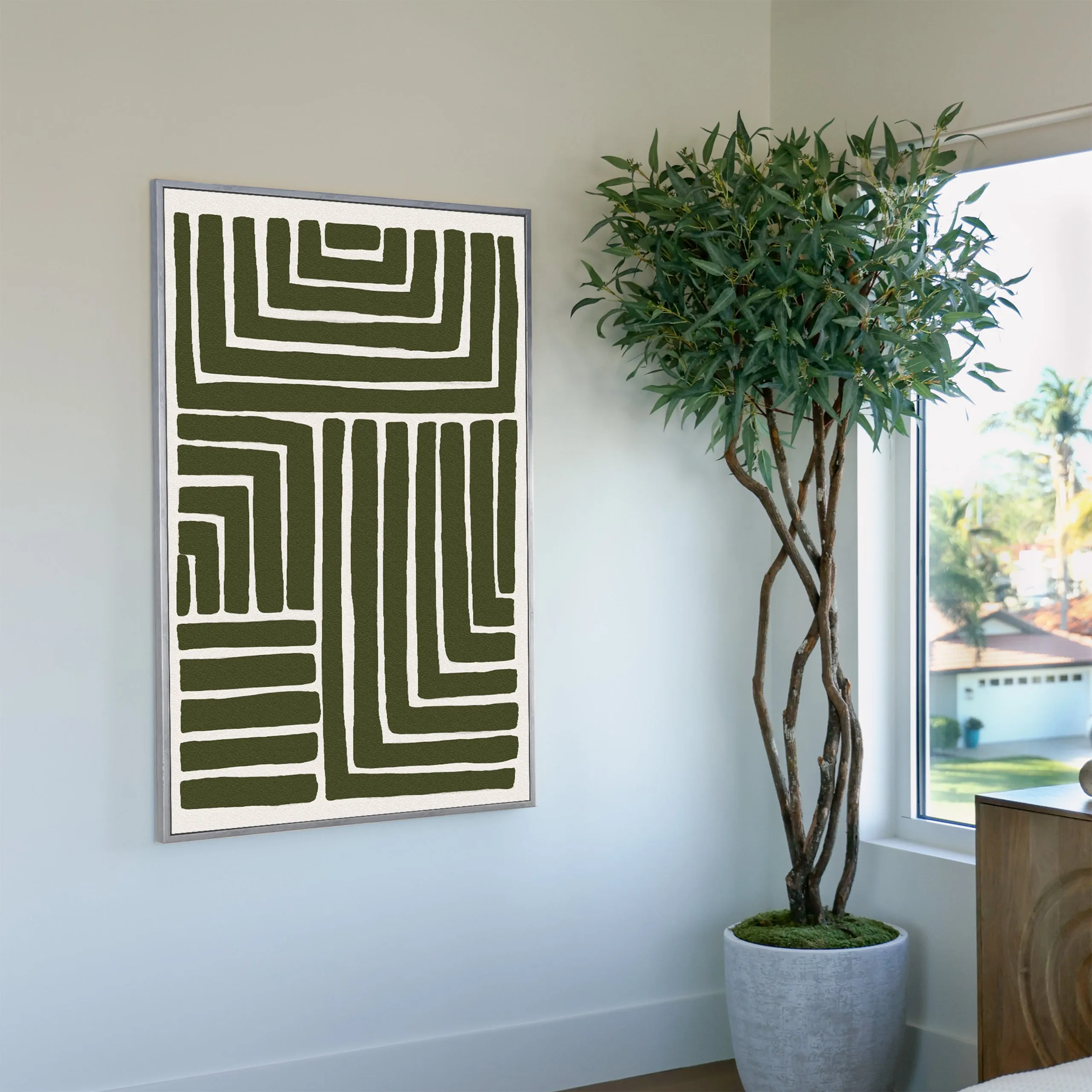 Nature's Maze Custom Art