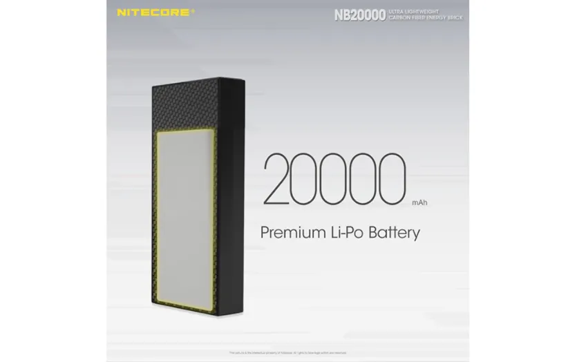 NB20000 Power Bank by Nitecore