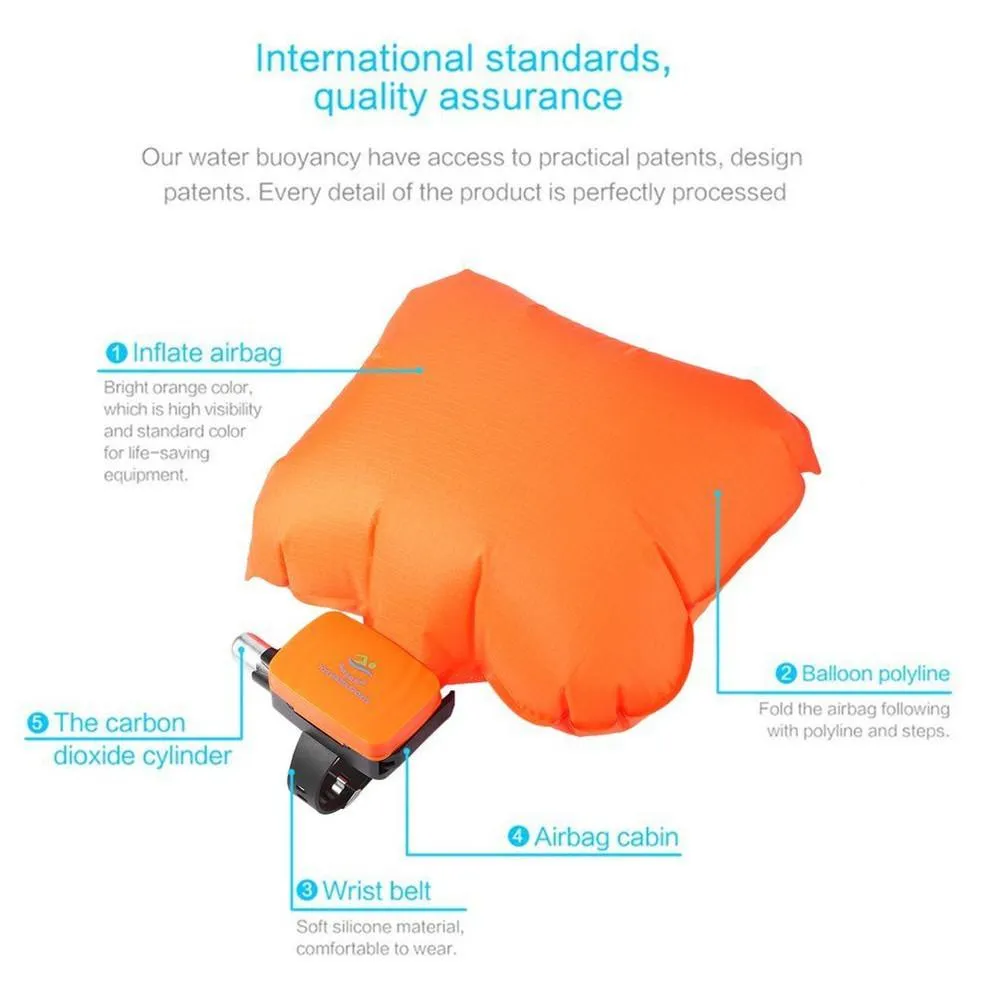 Small Inflatable Bracelet For Self Rescue