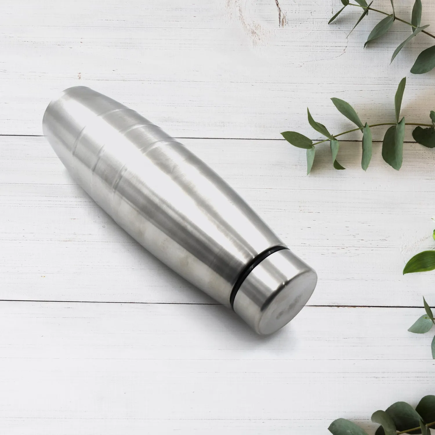 Stainless Steel Sports Water Bottles, BPA Free and Leak Proof Cap and Steel Bottle silver, Steel fridge Bottle For office/Gym/School 1000 Ml