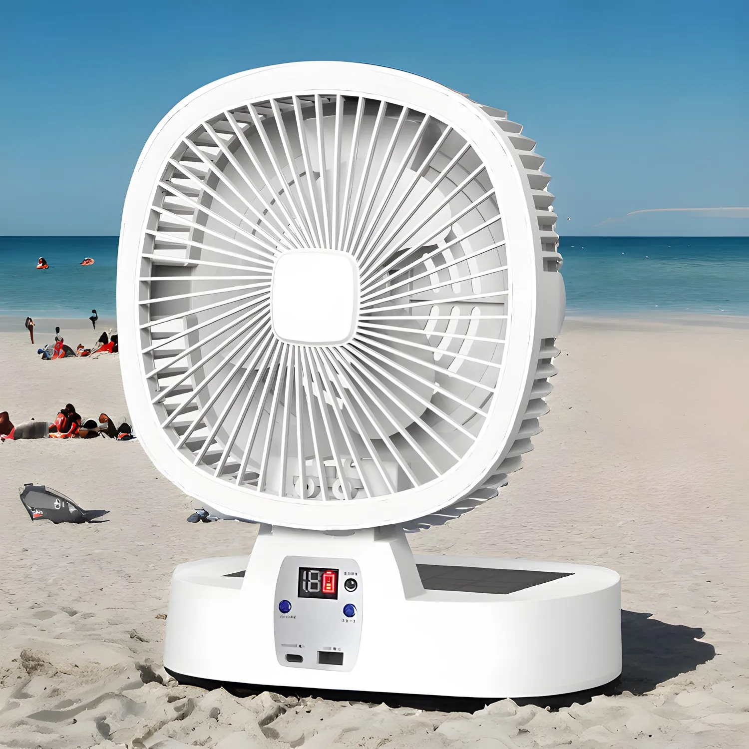 Sun Chill Solar-Powered Portable Fan