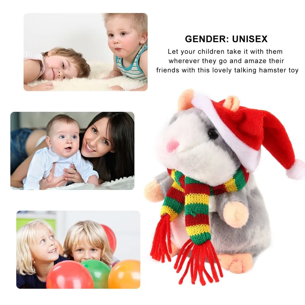 THE TALKING HAMSTER PLUSH TOY (LIMITED QUANTITY AVAILABLE)