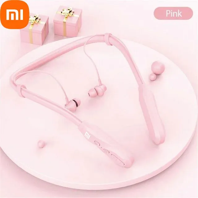 Xiaomi I35 Earphones Bluetooth 5.1 Headphones Sport Earbuds Built-in Mic Neckband Headphone Stereo Earbuds Headset For Running
