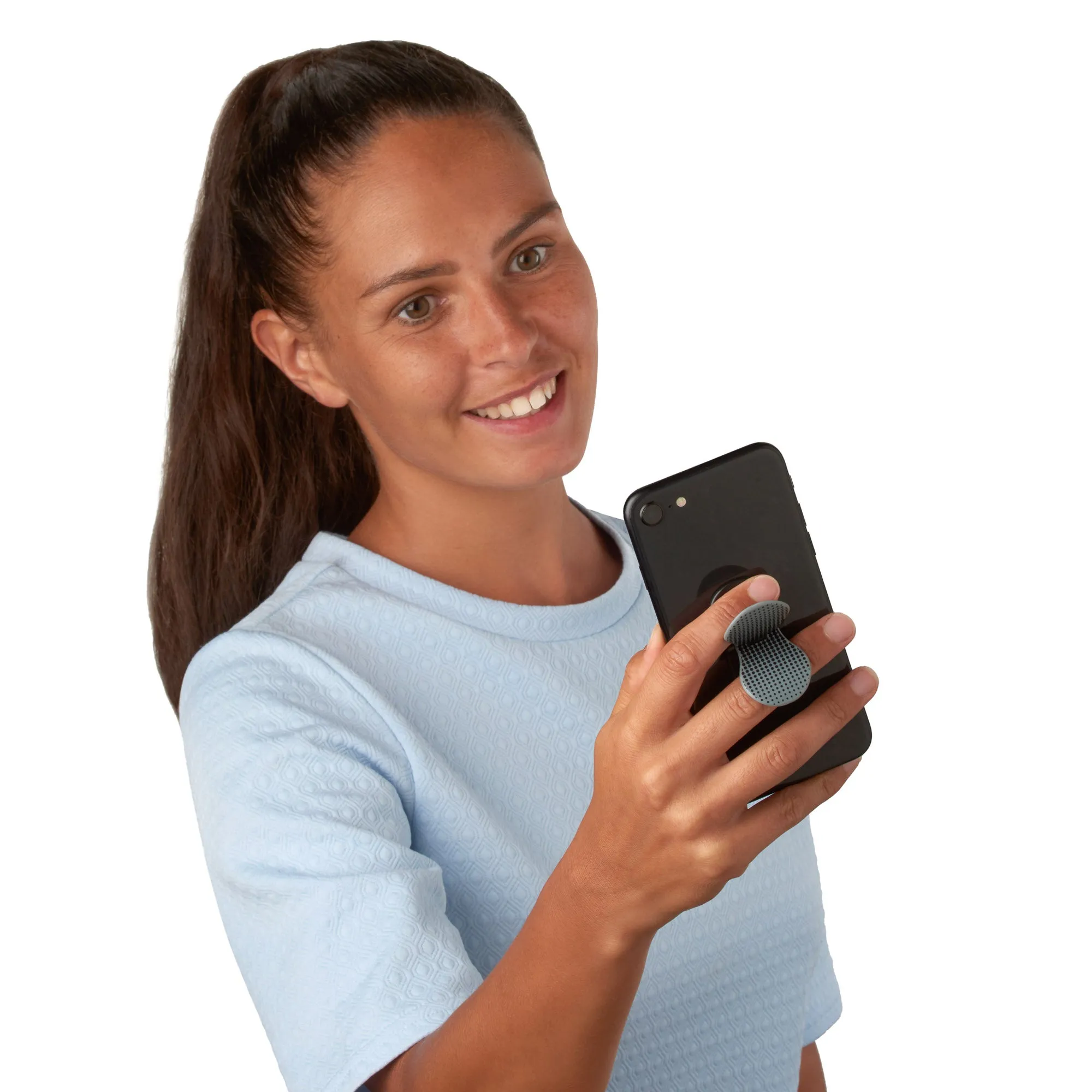 ZipGrips Phone Holder - Black Dots